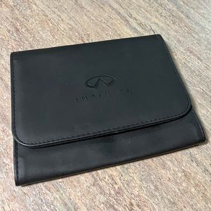 Infiniti car brand case with card compartments